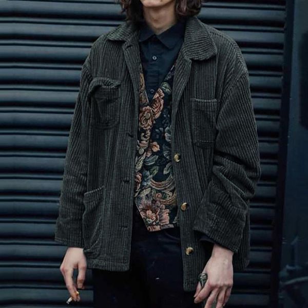 2019 men winter corduroy jacket vantage black outerwear coat blouse parka pilotjacket for male casual social jacket coat 4#, Black;brown
2019 men winter corduroy jacket vantage black outerwear coat blouse parka pilotjacket for male casual social jacket coat 4#, Black;brown
