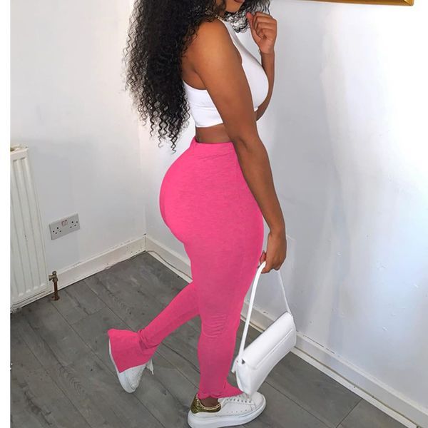 women's pants & capris women fashion casual solid color high waist side split summer slim trousers, Black;white
women's pants & capris women fashion casual solid color high waist side split summer slim trousers, Black;white