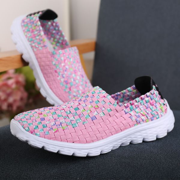 women shoes summer flats female loafers women casual flat woven shoe brethable sneakers slip on colorful shoe mujer plus size 4, Black
women shoes summer flats female loafers women casual flat woven shoe brethable sneakers slip on colorful shoe mujer plus size 4, Black