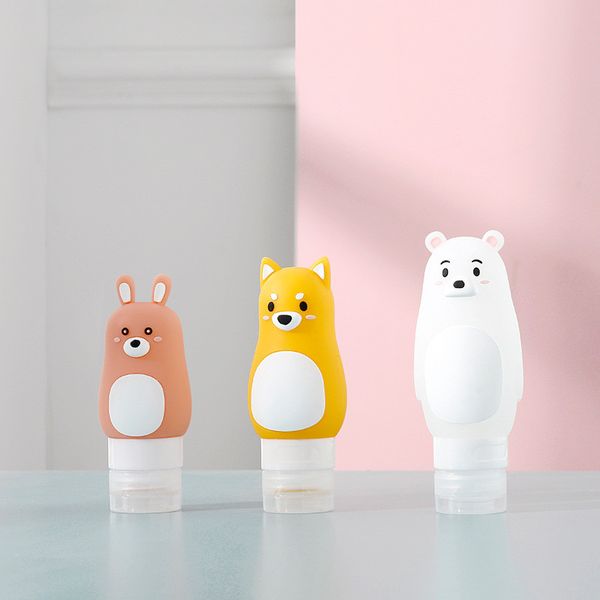 portable squeeze cosmetic refillable bottles cute cartoon silicone travel case organizer liquid makeup container
portable squeeze cosmetic refillable bottles cute cartoon silicone travel case organizer liquid makeup container