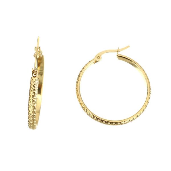 stainless steel hoop earring gold color 30x35mm sold by pair plated for woman, Golden
stainless steel hoop earring gold color 30x35mm sold by pair plated for woman, Golden