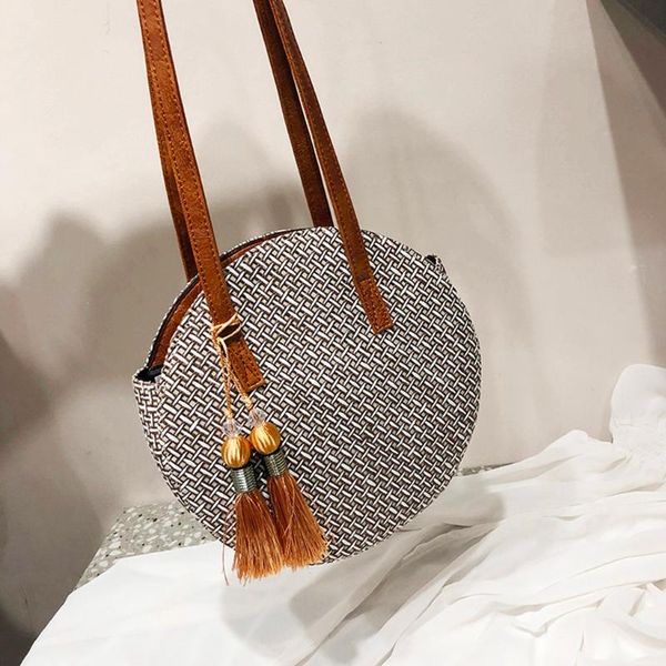 round straw bag beach bag summer vintage handmade crossbody woven girls circle rattan sac small bohemian tassal bolso paja
round straw bag beach bag summer vintage handmade crossbody woven girls circle rattan sac small bohemian tassal bolso paja