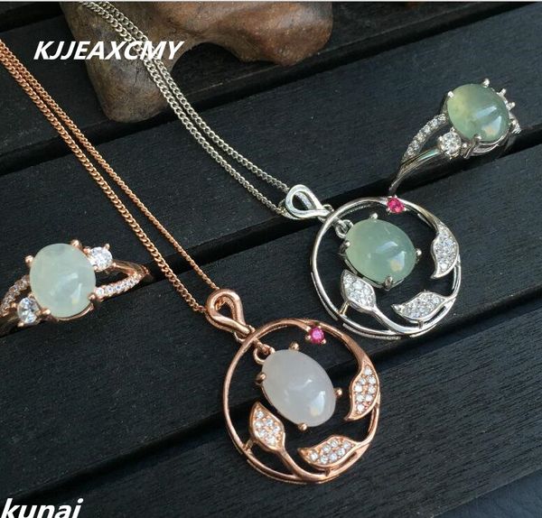 kjjeaxcmy fine jewelry, 925 silver inlaid natural jade set, simple and generous wholesale woman, Black
kjjeaxcmy fine jewelry, 925 silver inlaid natural jade set, simple and generous wholesale woman, Black