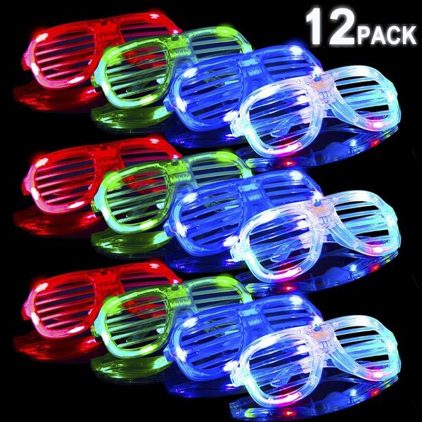 12pcs personality reusable glow in the dark party supplies led glasses light up glasses toys neon party lt
12pcs personality reusable glow in the dark party supplies led glasses light up glasses toys neon party lt