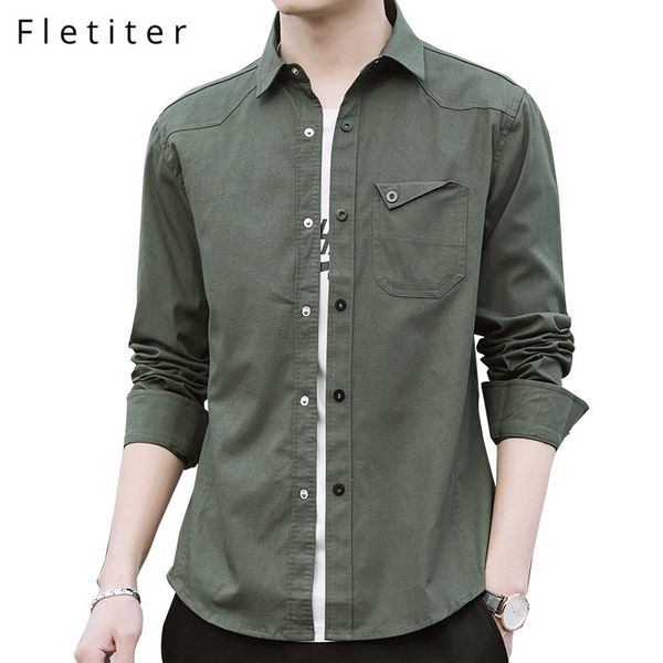 army mens basic shirts casual slim fit men shirt long sleeve green solid color style casual clothing, White;black
army mens basic shirts casual slim fit men shirt long sleeve green solid color style casual clothing, White;black