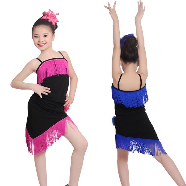 professional girls camisole tassel latin dress child samba tango performance skirt suit kid dance dress for stage, Black;red
professional girls camisole tassel latin dress child samba tango performance skirt suit kid dance dress for stage, Black;red