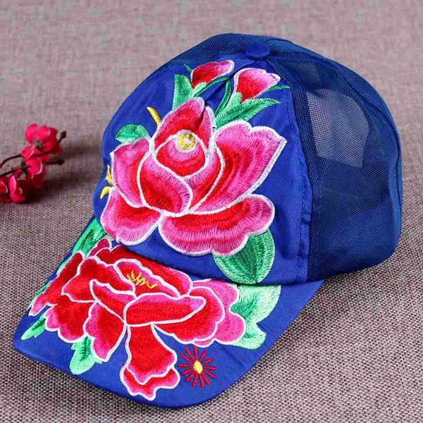 2019 national wind embroidery flowers mesh baseball cap adjustable snapback hats for women 112, Blue;gray
2019 national wind embroidery flowers mesh baseball cap adjustable snapback hats for women 112, Blue;gray