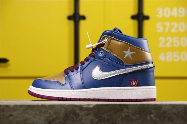 aj 1 1s j1 dc captain america high 555088-181 jumpman 2019 men sports basketball shoe mens sneakers shoes women boots running, Blue;black
aj 1 1s j1 dc captain america high 555088-181 jumpman 2019 men sports basketball shoe mens sneakers shoes women boots running, Blue;black