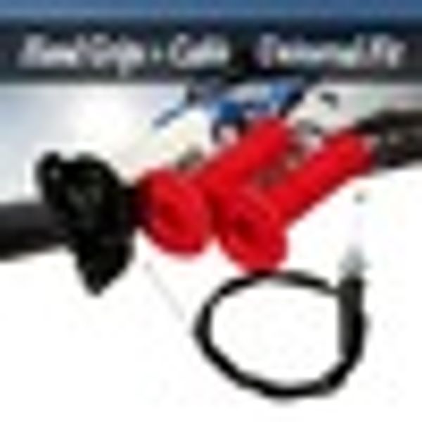 2x 121mm 110cc 125cc quick action throttle grip twist cable fit for pitbik pit dirt bike red
2x 121mm 110cc 125cc quick action throttle grip twist cable fit for pitbik pit dirt bike red
