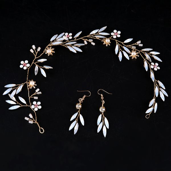 flower rhinestone hairbands wedding hair ornament women handmade pearl bridal headbands gold color leaf type head tiara, Golden;white
flower rhinestone hairbands wedding hair ornament women handmade pearl bridal headbands gold color leaf type head tiara, Golden;white
