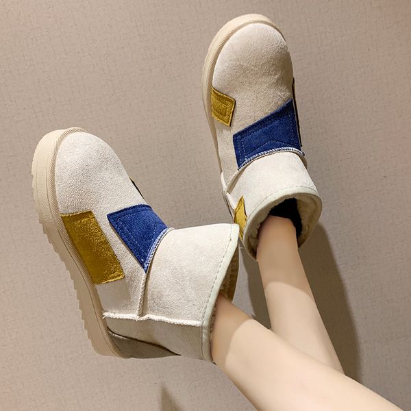 winter boots women fluffy shoes slip on flat outside female snow boots casual women shoes, Black
winter boots women fluffy shoes slip on flat outside female snow boots casual women shoes, Black