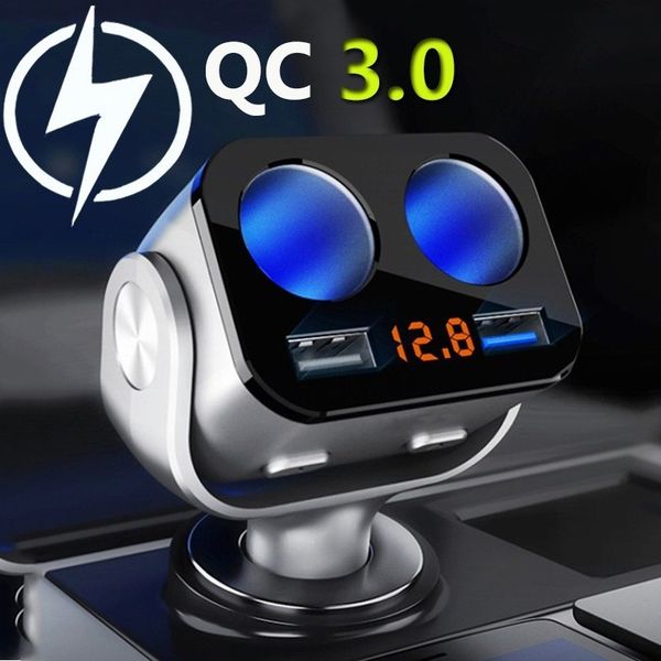 car cigarette lighter socket splitter charge dual qc3.0 usb quick charger 12v led cigarette lighter sockets power adapter plug
car cigarette lighter socket splitter charge dual qc3.0 usb quick charger 12v led cigarette lighter sockets power adapter plug