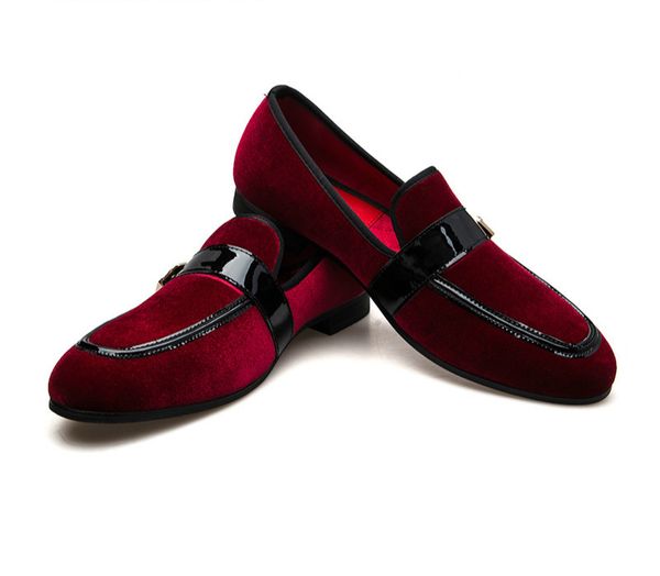 meijiana fashion autumn style men loafers genuine leather shoes men flats metal buckle red shoes, Black
meijiana fashion autumn style men loafers genuine leather shoes men flats metal buckle red shoes, Black