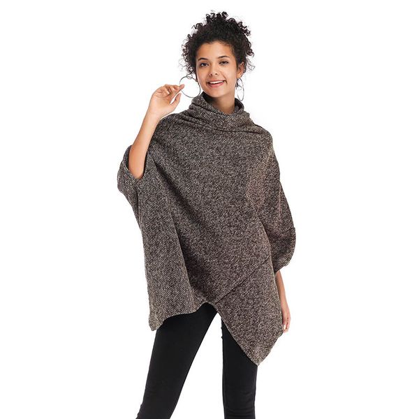 european style woman sweater batwing sleeve cloak woman winter clothes women sweater, Black
european style woman sweater batwing sleeve cloak woman winter clothes women sweater, Black