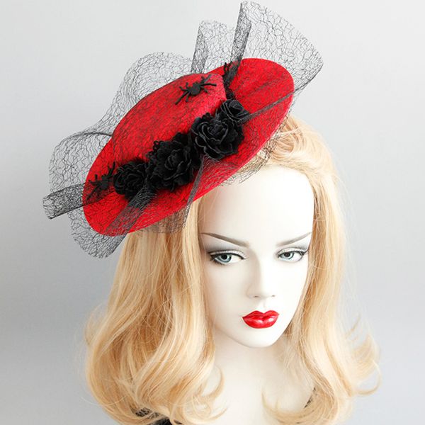 spider red hat tiara hair jewelry for women lace party wedding hair clips female halloween vintage head jewelry, Golden;white
spider red hat tiara hair jewelry for women lace party wedding hair clips female halloween vintage head jewelry, Golden;white
