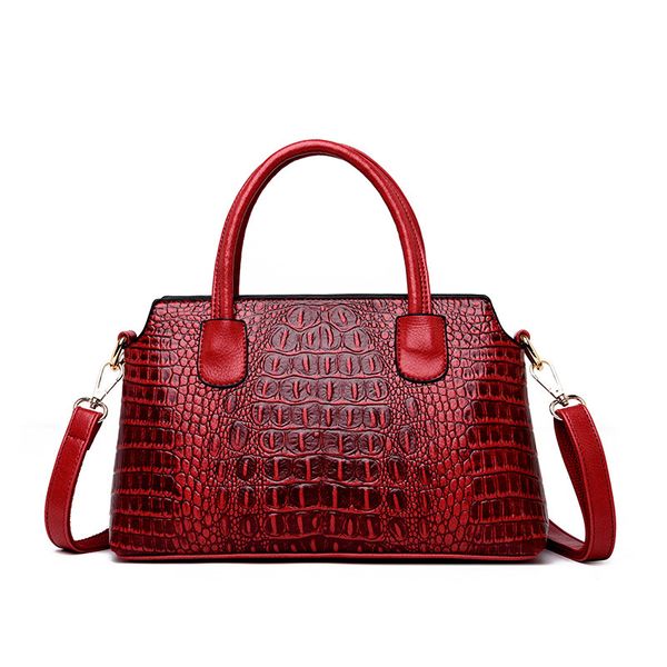 women's handbag new european and american fashion crocodile pattern handbag shoulder messenger bag ing
women's handbag new european and american fashion crocodile pattern handbag shoulder messenger bag ing