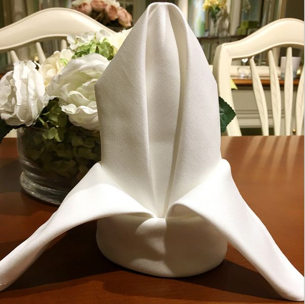 marious 100pcs 50cm*50cm white wedding napkins cotton table napkins restaurant table linen good qualtiy ing
marious 100pcs 50cm*50cm white wedding napkins cotton table napkins restaurant table linen good qualtiy ing