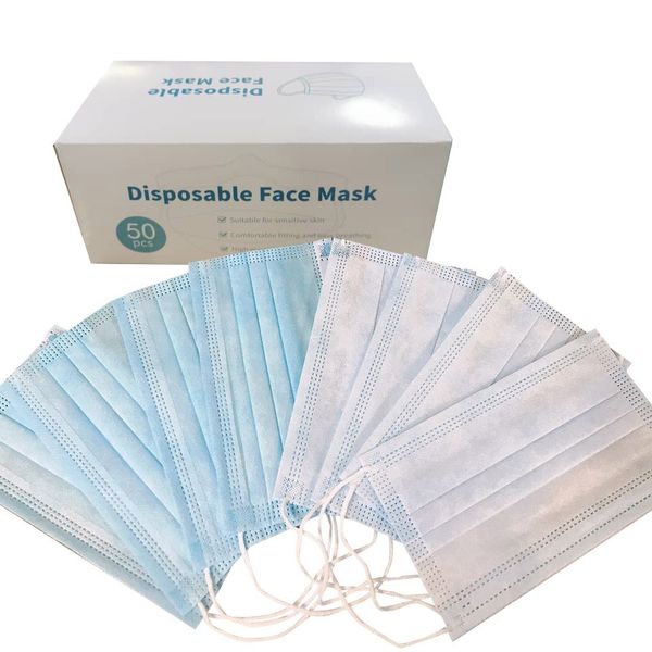 Ship To USA & Worldwide CE High Quality Disposable Face Mask 3 Layer Nonwoven 3-Ply Protection Elastic Earloop Care 50Pcs
Ship To USA & Worldwide CE High Quality Disposable Face Mask 3 Layer Nonwoven 3-Ply Protection Elastic Earloop Care 50Pcs