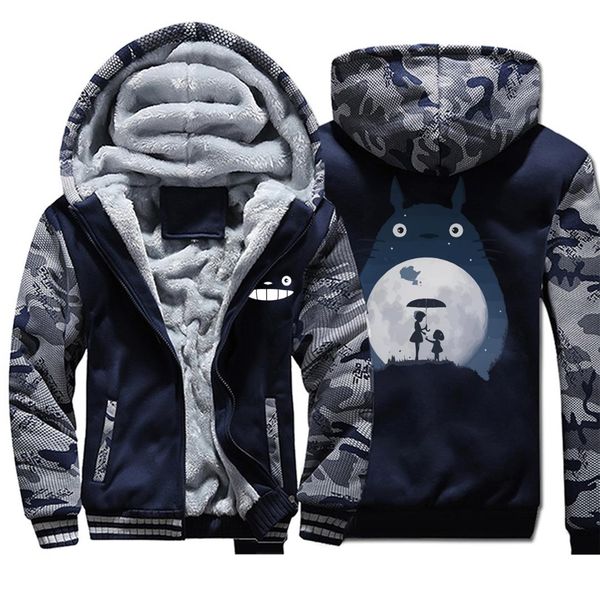 tonari no totoro men thick hoodies sweatshirt vintage japan anime jacket streetwear fleece warm zipper coat winter camo hoodie, Black
tonari no totoro men thick hoodies sweatshirt vintage japan anime jacket streetwear fleece warm zipper coat winter camo hoodie, Black