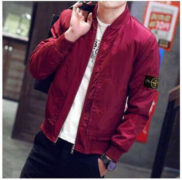 Fa t hipping 2019 new tone autumn men jacket bomber jacket and i land coat tone blue collar jacket 288