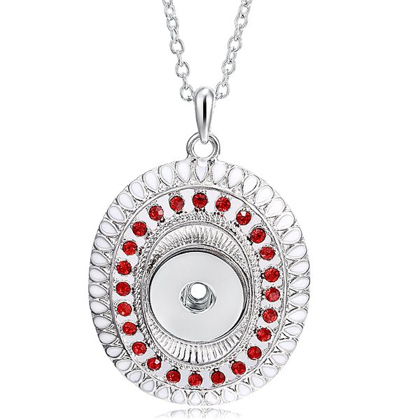 red crystal big oval pendant necklace for women oil driping snap necklace fit 18mm-20mm snap buttons, Silver
red crystal big oval pendant necklace for women oil driping snap necklace fit 18mm-20mm snap buttons, Silver