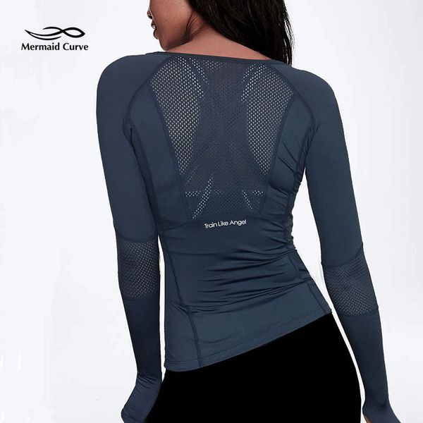 mermaid curve women breathable body-building fitness t shirt long sleeve sports t-shirt back hollow running gym yoga top, White;red
mermaid curve women breathable body-building fitness t shirt long sleeve sports t-shirt back hollow running gym yoga top, White;red