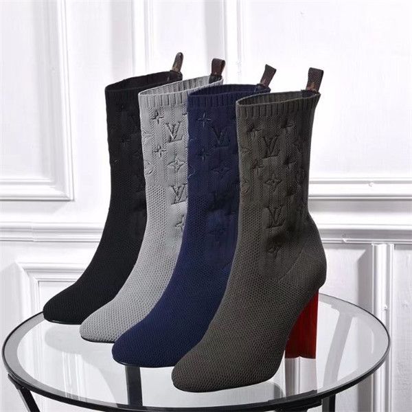 women's boots ankle boots silhouette ankle boot women black boot textile stretch band boots heel sock shoes wholesale
women's boots ankle boots silhouette ankle boot women black boot textile stretch band boots heel sock shoes wholesale