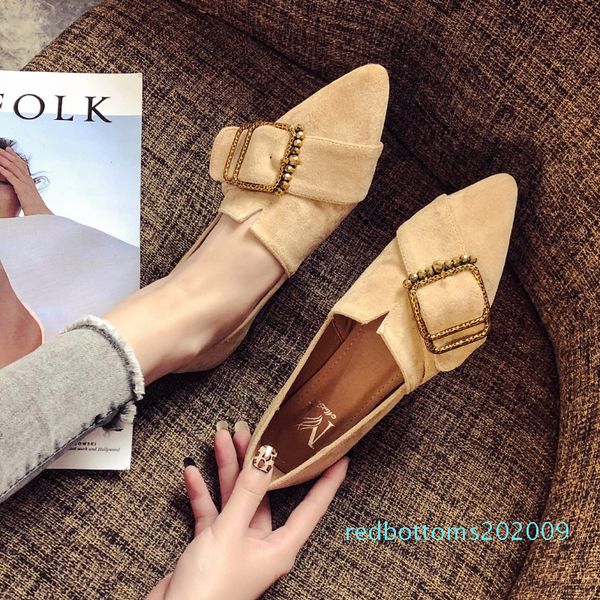 2020 new designer moccasins women shoes suede leathere pointed toe slip on ballerina loafers ladies comfortable shoes p512 r09, Black
2020 new designer moccasins women shoes suede leathere pointed toe slip on ballerina loafers ladies comfortable shoes p512 r09, Black