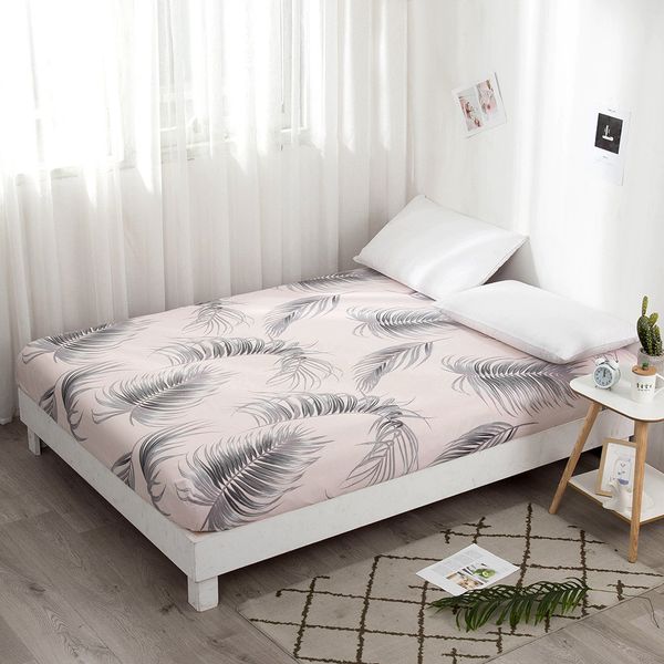 durable elegant feather printing sanding bed trampoline cover anti-skid waterproof protective bedding home mattress dust cover
durable elegant feather printing sanding bed trampoline cover anti-skid waterproof protective bedding home mattress dust cover
