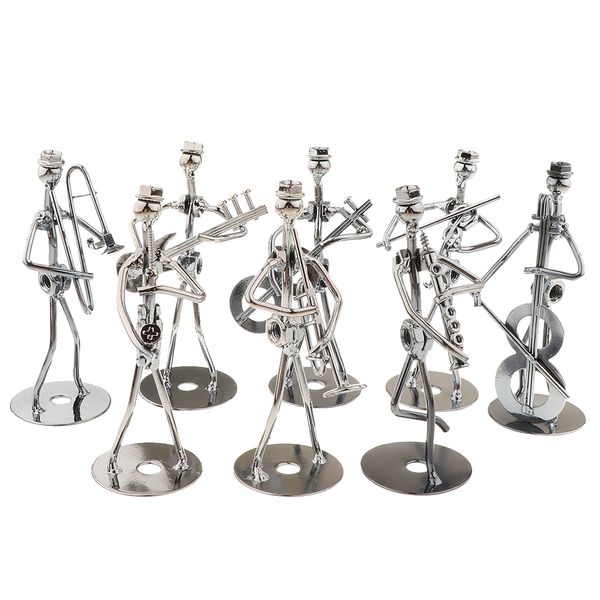 antique set of 8 iron musician figurines glazed man band performer playist figure souvenir birthday present
antique set of 8 iron musician figurines glazed man band performer playist figure souvenir birthday present