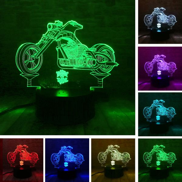 new 3d cross-country motorcycle lamp colorful usb led nightlight visual remote touch switch 3d night light illusion bedroom deco
new 3d cross-country motorcycle lamp colorful usb led nightlight visual remote touch switch 3d night light illusion bedroom deco