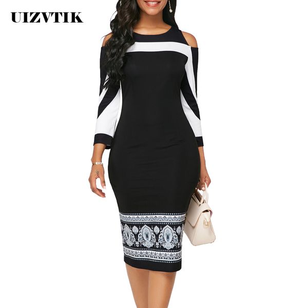 summer autumn dress women 2019 casual plus size slim office pencil bodycon dresses elegant vintage off shoulder party dress, Black;pink
summer autumn dress women 2019 casual plus size slim office pencil bodycon dresses elegant vintage off shoulder party dress, Black;pink