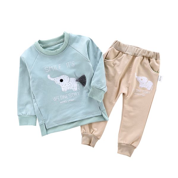 2020 spring autumn casual children clothes baby boys girls cartoon t shirt pants 2pcs/sets kid infant clothing toddler tracksuit, White
2020 spring autumn casual children clothes baby boys girls cartoon t shirt pants 2pcs/sets kid infant clothing toddler tracksuit, White