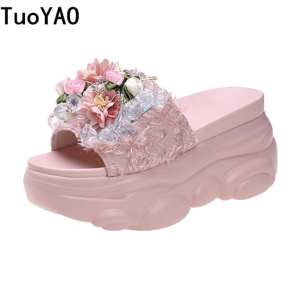 summer flower женщины тапочки 2020 высокие платформы клинья сандалии 9cm каблуки вне шлепанцах красочные женщин белые кроссовки, Black
summer flower женщины тапочки 2020 высокие платформы клинья сандалии 9cm каблуки вне шлепанцах красочные женщин белые кроссовки, Black