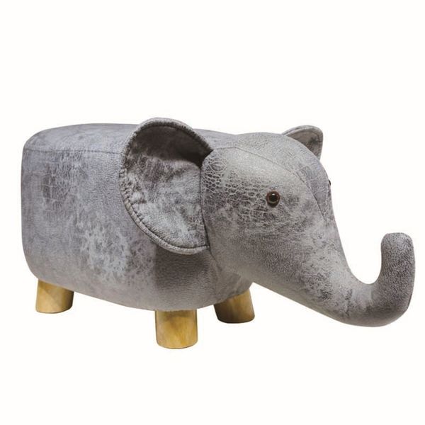 creative fashion calf stool elephant hippo bench shoes bench stool children cartoon solid wood animal