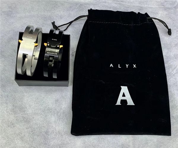 alyx bangles men women hollow metal 1017 alyx 9sm bangle 19-0112 stainless steel bracelet, Black
alyx bangles men women hollow metal 1017 alyx 9sm bangle 19-0112 stainless steel bracelet, Black