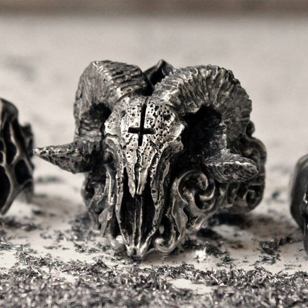 fashion big sheep goat horn head ring satan worship aries zodiac for men unique biker punk domineering goat ring animal jewelry, Slivery;golden
fashion big sheep goat horn head ring satan worship aries zodiac for men unique biker punk domineering goat ring animal jewelry, Slivery;golden