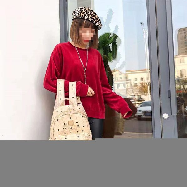 the new bag lady handbags backpack women's leather han edition fashion large capacity female rivet frills backpack luxury handbag
the new bag lady handbags backpack women's leather han edition fashion large capacity female rivet frills backpack luxury handbag