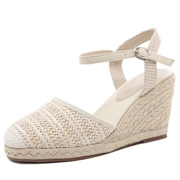 bohemian weave wedge heel sandals cover heel high gladiator sandals for women roman fisherman shoes canvas women's shoes, Black
bohemian weave wedge heel sandals cover heel high gladiator sandals for women roman fisherman shoes canvas women's shoes, Black