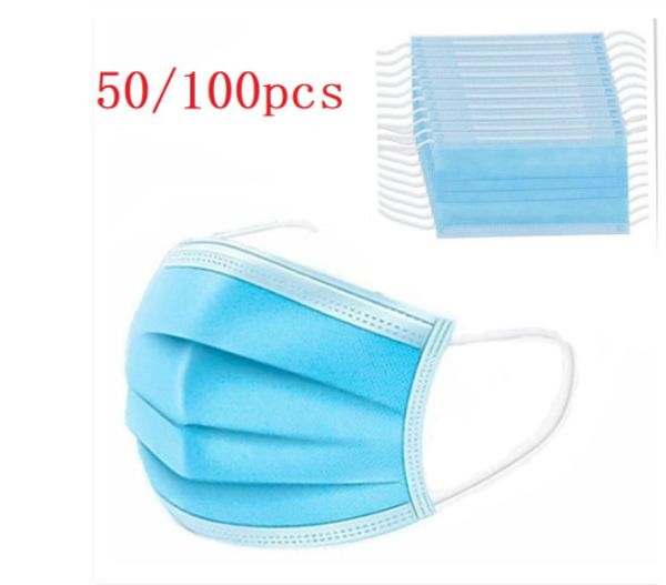 50/100pcs protection masque disposable non-woven masks 3 layer filter anti-dust mouth nose mouth face masks ing
50/100pcs protection masque disposable non-woven masks 3 layer filter anti-dust mouth nose mouth face masks ing