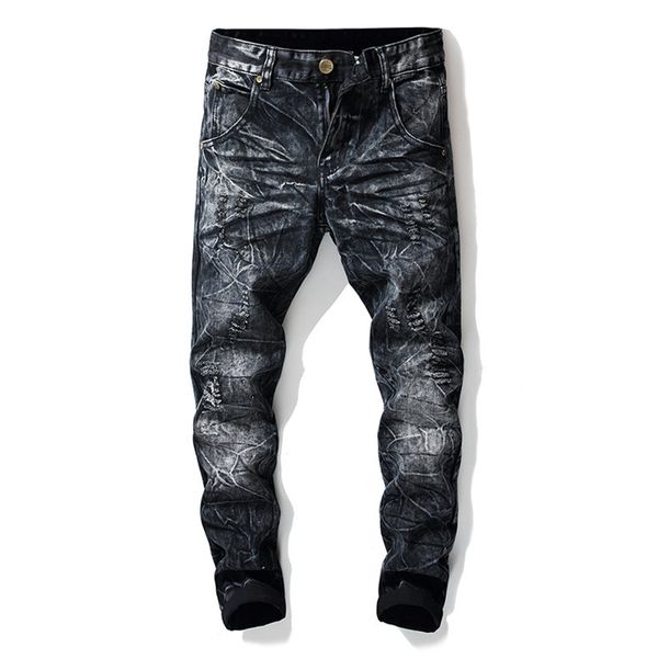 brand new mens designer jeans fashion blue and black washed ripped jeans street style mens pencil pants
brand new mens designer jeans fashion blue and black washed ripped jeans street style mens pencil pants