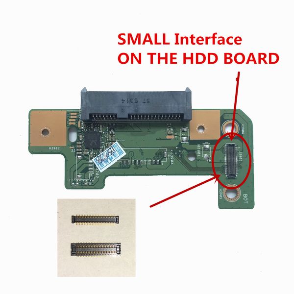 x555ld hdd board for asus x555ld k555l a555l x555lj x555ln x556u x555lj k555 r556l x555lb interface on hdd board and on mainboa
x555ld hdd board for asus x555ld k555l a555l x555lj x555ln x556u x555lj k555 r556l x555lb interface on hdd board and on mainboa