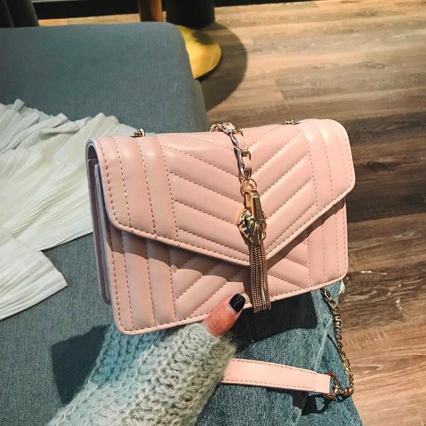 fashion tassel texture shoulder bags for women chains crossbody bag coin purse leather small square bag bolsas mujer 
fashion tassel texture shoulder bags for women chains crossbody bag coin purse leather small square bag bolsas mujer