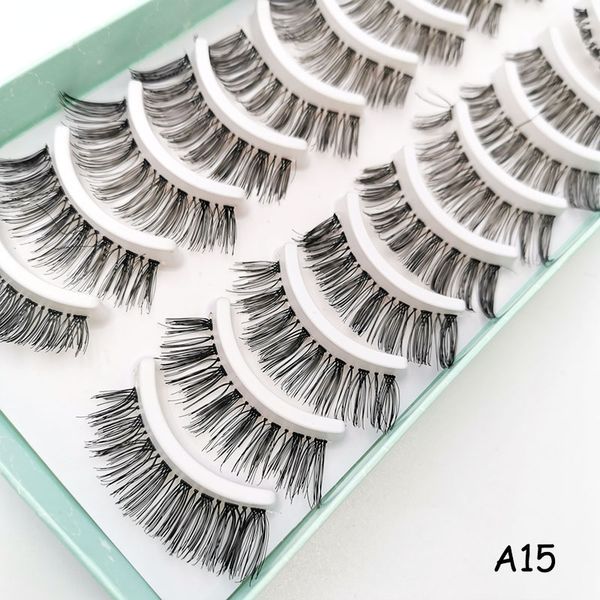 huaruitai 7 pairs/set long wispy false eyelashes natural black full strip lashes handmade eye extension lashes
huaruitai 7 pairs/set long wispy false eyelashes natural black full strip lashes handmade eye extension lashes