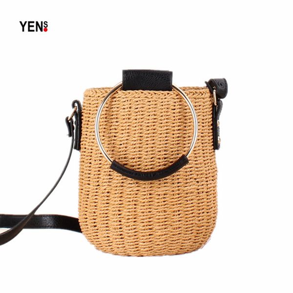 women small round straw bag natural vintage woven summer beach bag small crosssbody bags knitting rattan bucket boho handbag
women small round straw bag natural vintage woven summer beach bag small crosssbody bags knitting rattan bucket boho handbag