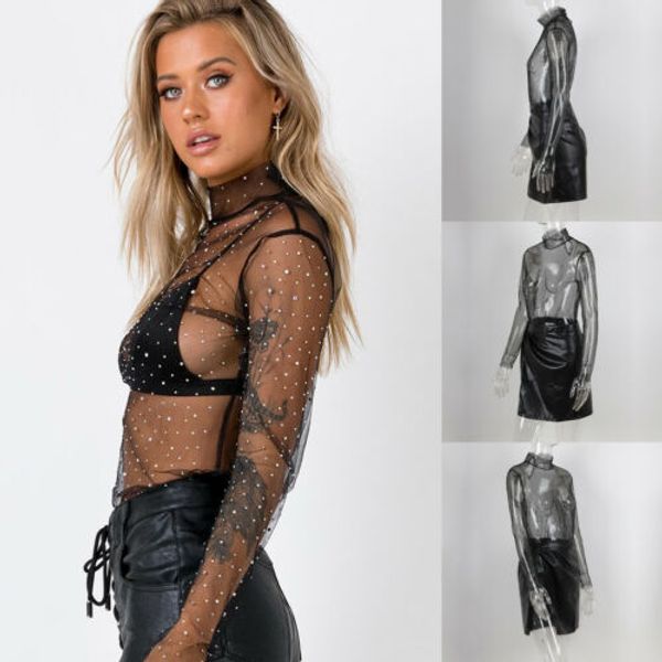очарование женщины mesh sheer прозрачный с длинным рукавом блузка женщины sexy блузы прозрачная сетка stand шея sheer блузка рубашка, White
очарование женщины mesh sheer прозрачный с длинным рукавом блузка женщины sexy блузы прозрачная сетка stand шея sheer блузка рубашка, White