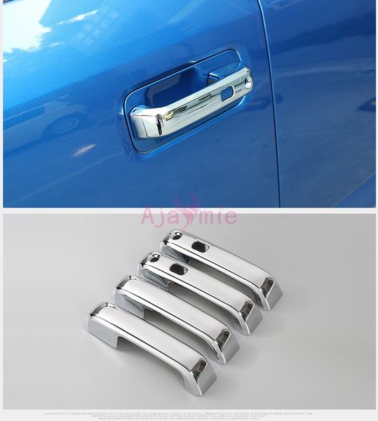 for ford f150 2015 2016 2017 door handle cover and bow insert trim frame panel chrome car styling accessories 
for ford f150 2015 2016 2017 door handle cover and bow insert trim frame panel chrome car styling accessories