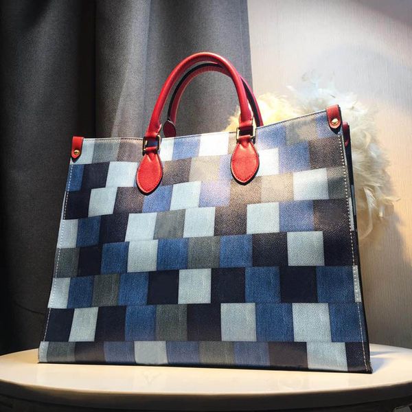 designer bags handbag new fashion women handbag 41cm patchwork designer luxury casual tote shopping bag shoulder bags come with dust bag+box
designer bags handbag new fashion women handbag 41cm patchwork designer luxury casual tote shopping bag shoulder bags come with dust bag+box