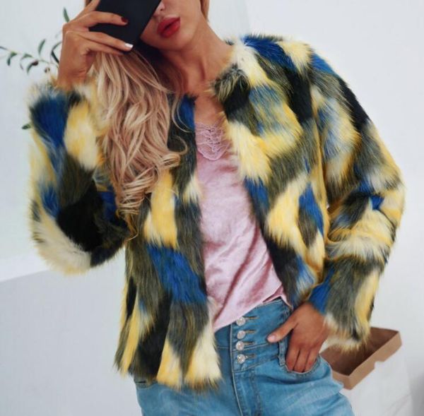 contrast color faux mink leather jacket womens round collar warm fur leather coat women slim jackets jaqueta de couro fashion, Black
contrast color faux mink leather jacket womens round collar warm fur leather coat women slim jackets jaqueta de couro fashion, Black