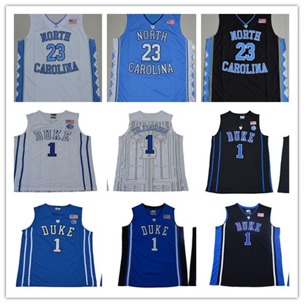 ncaa north carolina tar heels jersey 23 michael jersey 1 zion williamson duke blue tune squad college basketball wears s, Black
ncaa north carolina tar heels jersey 23 michael jersey 1 zion williamson duke blue tune squad college basketball wears s, Black
